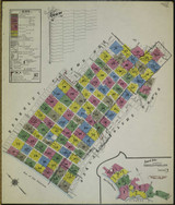 Berkeley California 1911 V2 - Fire Insurance Index - Old Map Reprint