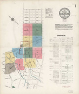 Burlingame California 1913 - Fire Insurance Index - Old Map Reprint