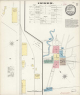 Hayward California 1893 - Fire Insurance Index - Old Map Reprint