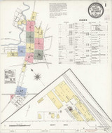 Hayward California 1907 - Fire Insurance Index - Old Map Reprint