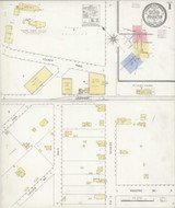 Fremont - Irvington California 1908 - Fire Insurance Index - Old Map Reprint