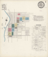San Diego - National City California 1911 - Fire Insurance Index - Old Map Reprint
