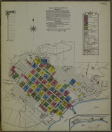 Santa Barbara California 1907 - Fire Insurance Index - Old Map Reprint