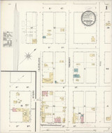San Diego - Oceanside California 1888 - Fire Insurance Index - Old Map Reprint
