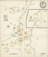 Altaville California 1890 - Fire Insurance Index - Old Map Reprint