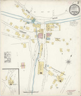 Amador California 1890 - Fire Insurance Index - Old Map Reprint