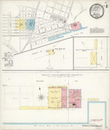 Baden California 1892 - Fire Insurance Index - Old Map Reprint Baden California 1892 - Fire Insurance Index - Old Map Reprint
