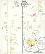Caspar California 1909 - Fire Insurance Index - Old Map Reprint