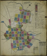 Chico California 1949 - Fire Insurance Index - Old Map Reprint