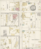 Cloverdale California 1888 - Fire Insurance Index - Old Map Reprint