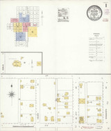 Clovis California 1907 - Fire Insurance Index - Old Map Reprint