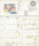 Coalinga California 1909 - Fire Insurance Index - Old Map Reprint Coalinga California 1909 - Fire Insurance Index - Old Map Reprint