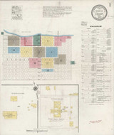 Colusa California 1918 - Fire Insurance Index - Old Map Reprint