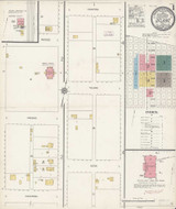 Delano California 1912 - Fire Insurance Index - Old Map Reprint