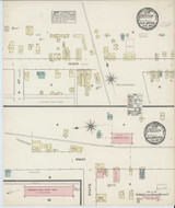 Elk Grove California 1884 - Fire Insurance Index - Old Map Reprint