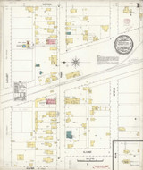 Elk Grove California 1895 - Fire Insurance Index - Old Map Reprint