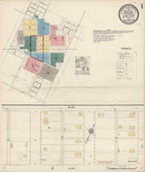 Exeter California 1912 - Fire Insurance Index - Old Map Reprint