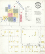 Fort Bragg California 1909 - Fire Insurance Index - Old Map Reprint Fort Bragg California 1909 - Fire Insurance Index - Old Map Reprint