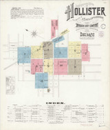 Hollister California 1902 - Fire Insurance Index - Old Map Reprint