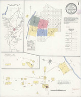 Jamestown California 1908 - Fire Insurance Index - Old Map Reprint
