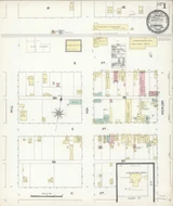 Lemoore California 1891 - Fire Insurance Index - Old Map Reprint