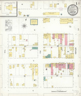 Lemoore California 1896 - Fire Insurance Index - Old Map Reprint