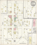 Lockeford California 1890 - Fire Insurance Index - Old Map Reprint