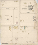 Los Angeles - Alhambra California 1888 - Fire Insurance Index - Old Map Reprint Los Angeles - Alhambra California 1888 - Fire Insurance Index - Old Map Reprint