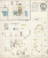 Los Angeles - Anaheim California 1891 - Fire Insurance Index - Old Map Reprint Los Angeles - Anaheim California 1891 - Fire Insurance Index - Old Map Reprint