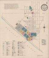 Los Angeles - Huntington Beach California 1922 - Fire Insurance Index - Old Map Reprint
