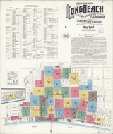 Los Angeles - Long Beach California 1908 - Fire Insurance Index - Old Map Reprint Los Angeles - Long Beach California 1908 - Fire Insurance Index - Old Map Reprint