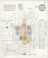 Los Angeles - Monrovia California 1907 - Fire Insurance Index - Old Map Reprint Los Angeles - Monrovia California 1907 - Fire Insurance Index - Old Map Reprint