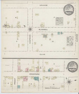 Los Angeles - Orange California 1885 - Fire Insurance Index - Old Map Reprint Los Angeles - Orange California 1885 - Fire Insurance Index - Old Map Reprint