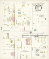 Los Angeles - Orange California 1891 - Fire Insurance Index - Old Map Reprint