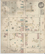 Los Angeles - Riverside California 1884 - Fire Insurance Index - Old Map Reprint