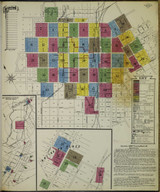 Los Angeles - Riverside California 1908 - Fire Insurance Index - Old Map Reprint Los Angeles - Riverside California 1908 - Fire Insurance Index - Old Map Reprint