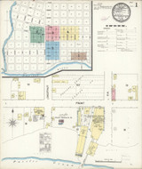 Los Angeles - San Buenaventura California 1890 - Fire Insurance Index - Old Map Reprint Los Angeles - San Buenaventura California 1890 - Fire Insurance Index - Old Map Reprint