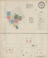 Los Banos California 1920 - Fire Insurance Index - Old Map Reprint