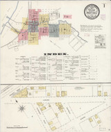Martinez California 1908 - Fire Insurance Index - Old Map Reprint
