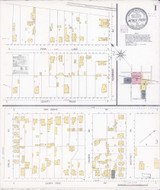 Menlo Park California 1908 - Fire Insurance Index - Old Map Reprint