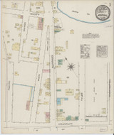 Monterey California 1885 - Fire Insurance Index - Old Map Reprint