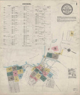 Monterey California 1912 - Fire Insurance Index - Old Map Reprint