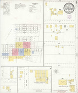Oakland - Elmhurst California 1905 - Fire Insurance Index - Old Map Reprint
