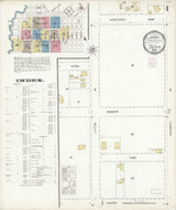 Palo Alto California 1901 - Fire Insurance Index - Old Map Reprint