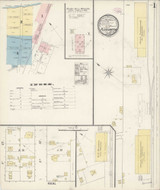 Pleasanton California 1888 - Fire Insurance Index - Old Map Reprint