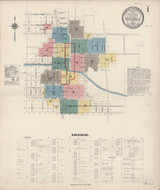 Porterville California 1912 - Fire Insurance Index - Old Map Reprint