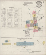 Saint Helena California 1910 - Fire Insurance Index - Old Map Reprint