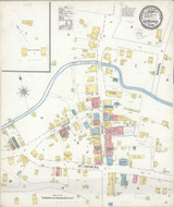 San Andreas California 1895 - Fire Insurance Index - Old Map Reprint San Andreas California 1895 - Fire Insurance Index - Old Map Reprint