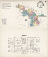 San Anselmo California 1919 - Fire Insurance Index - Old Map Reprint