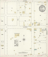San Diego - Fallbrook California 1890 - Fire Insurance Index - Old Map Reprint